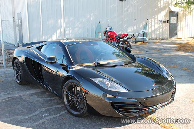 Mclaren MP4-12C spotted in Springfield, Illinois