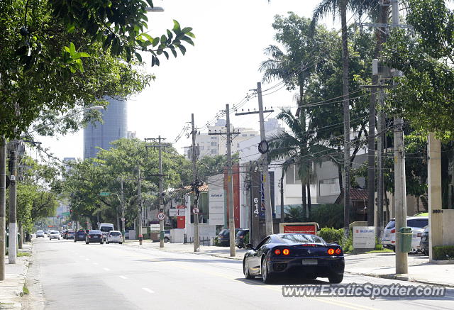 Ferrari 360 Modena spotted in São Paulo, Brazil