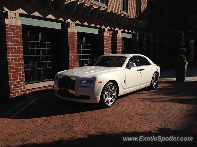 Rolls Royce Ghost spotted in Goergetown, Virginia