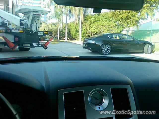 Aston Martin Rapide spotted in West Palm Beach, Florida