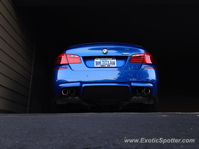 BMW M5 spotted in Sunnyvale, California