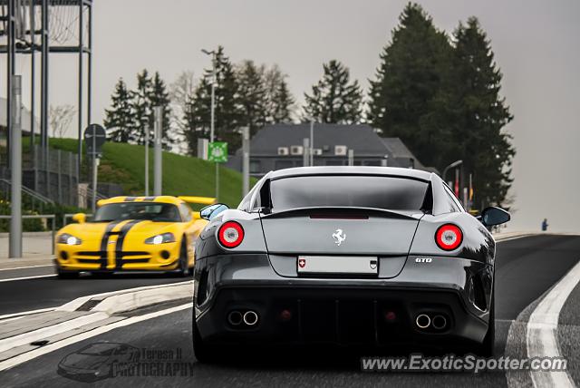 Ferrari 599GTO spotted in Nuerburg, Germany