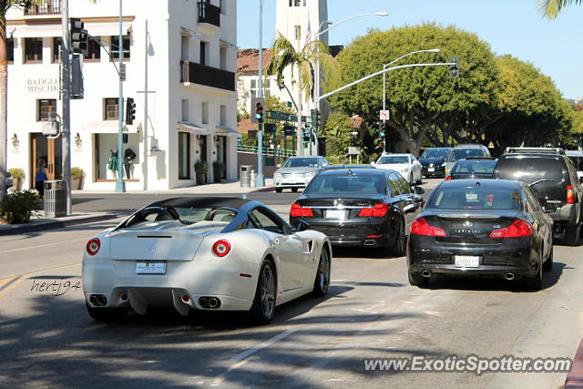 Ferrari 599GTO spotted in Beverly Hills, California