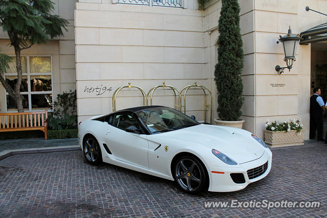 Ferrari 599GTO spotted in Beverly Hills, California