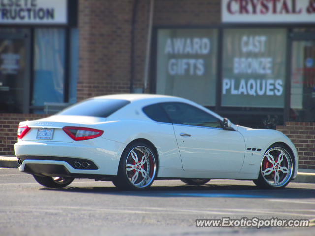 Maserati GranTurismo spotted in Charlotte, North Carolina