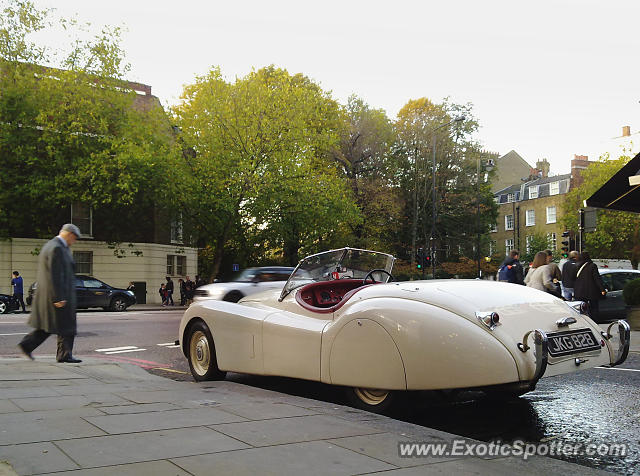 Jaguar XKR spotted in London, United Kingdom