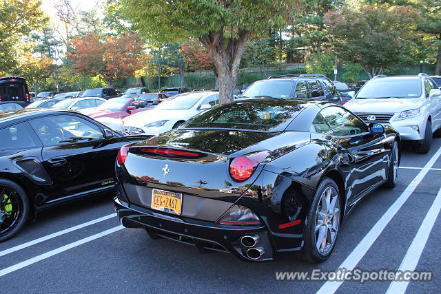 Ferrari California spotted in Manhasset, New York