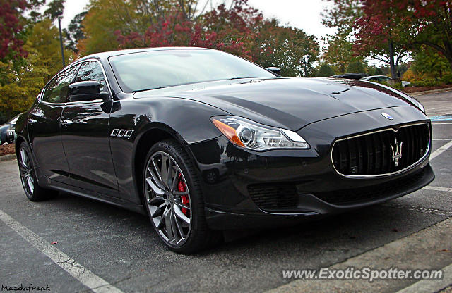 Maserati Quattroporte spotted in Cary, North Carolina