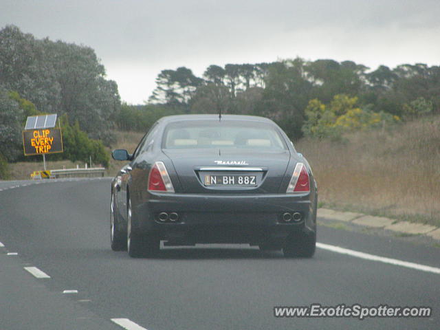 Maserati Quattroporte spotted in Sydney, Australia