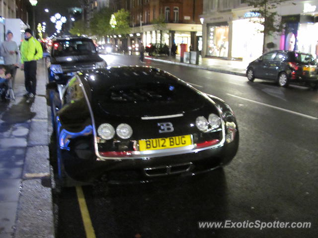 Bugatti Veyron spotted in London, United Kingdom