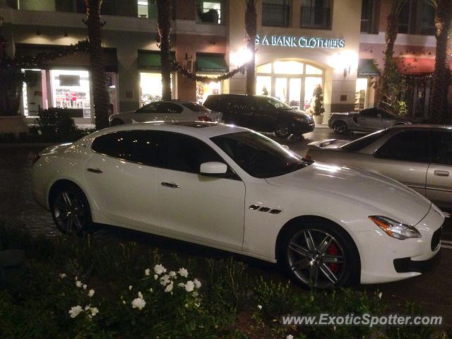 Maserati Quattroporte spotted in Henderson, Nevada