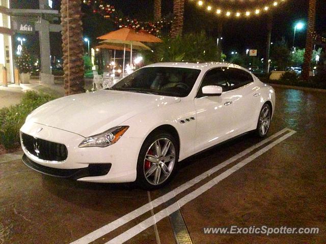 Maserati Quattroporte spotted in Henderson, Nevada