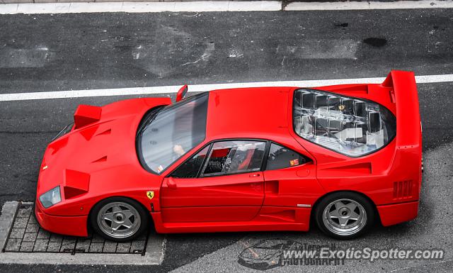 Ferrari F40 spotted in Monaco, Monaco