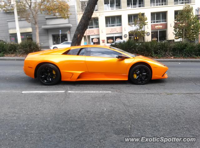Lamborghini Murcielago spotted in San Francisco, California