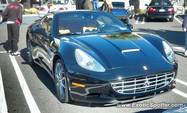 Ferrari California spotted in Manhasset, New York