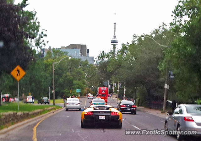 Lamborghini Murcielago spotted in Toronto, Ontario, Canada
