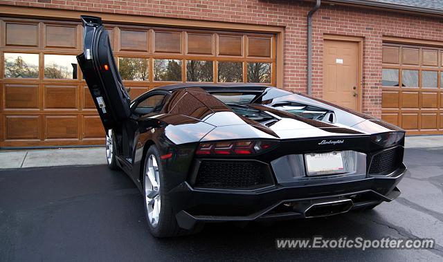 Lamborghini Aventador spotted in Columbus, Ohio