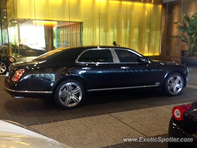 Bentley Mulsanne spotted in Melbourne, Australia
