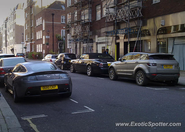 Aston Martin Vantage spotted in London, United Kingdom