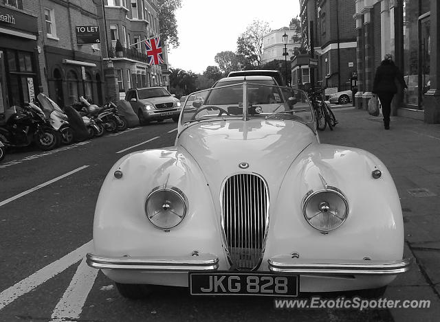 Jaguar XKR spotted in London, United Kingdom