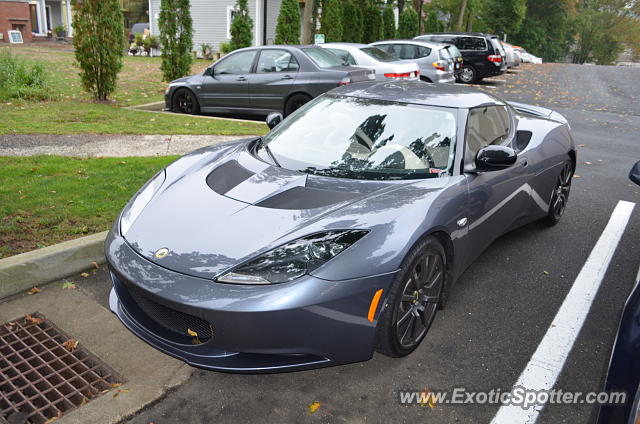 Lotus Evora spotted in New Canaan, Connecticut
