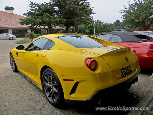 Ferrari 599GTO spotted in Pebble Beach, California