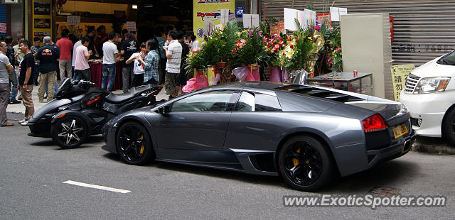 Lamborghini Murcielago spotted in Hong Kong, China
