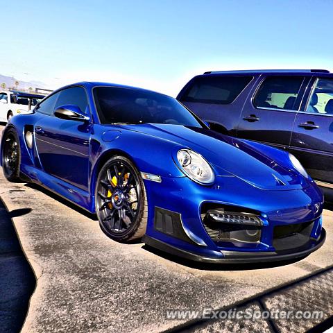 Porsche 911 Turbo spotted in Fontana, California