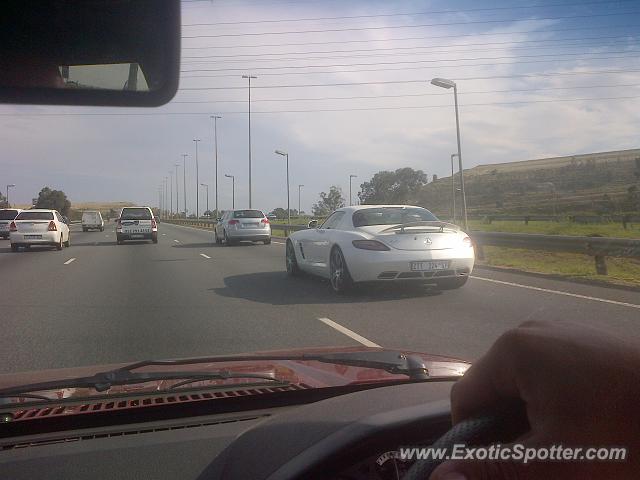 Mercedes SLS AMG spotted in Nasrec, South Africa