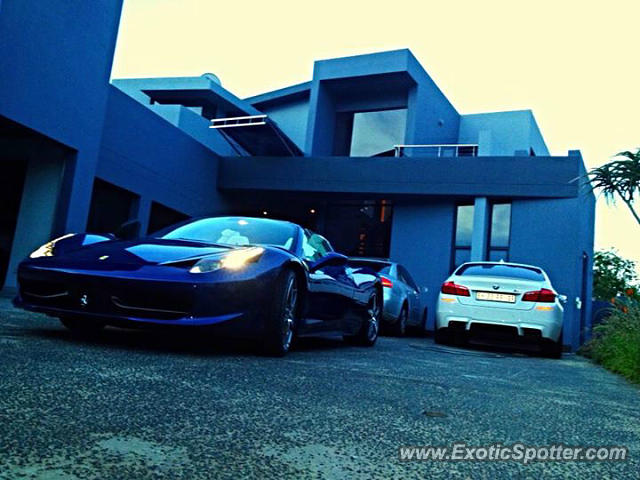 Ferrari 458 Italia spotted in Johannesburg, South Africa