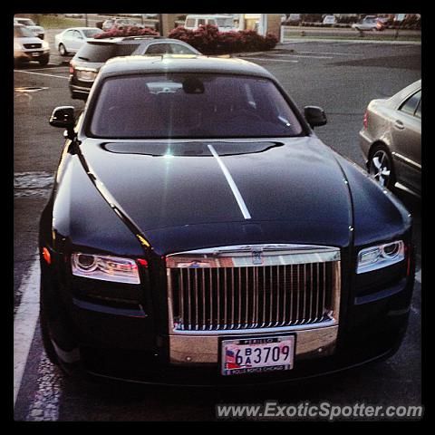 Rolls Royce Ghost spotted in Potomac, Maryland