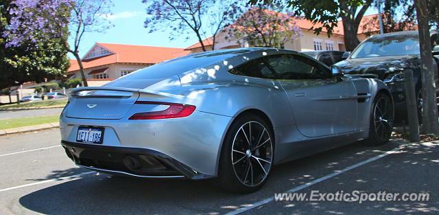 Aston Martin Vanquish spotted in Perth, Australia
