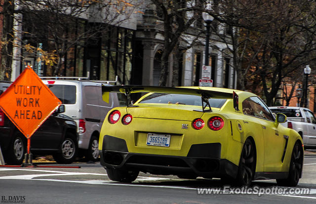 Nissan GT-R spotted in Boston, Massachusetts