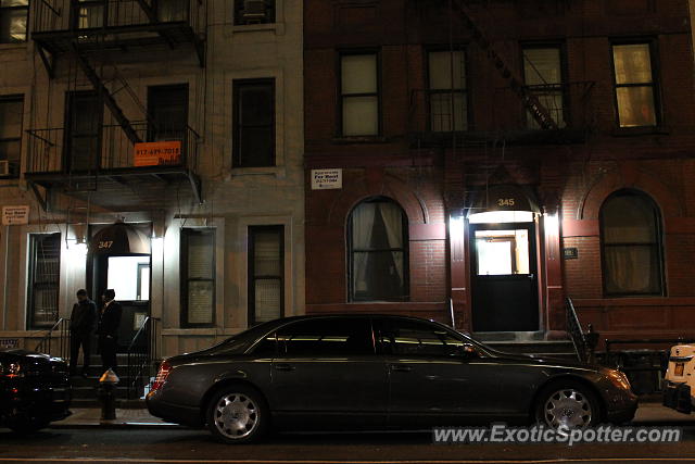 Mercedes Maybach spotted in New York, New York