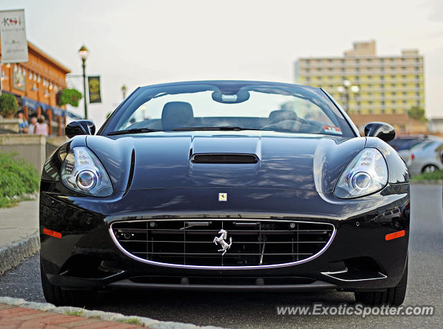 Ferrari California spotted in Long Branch, New Jersey
