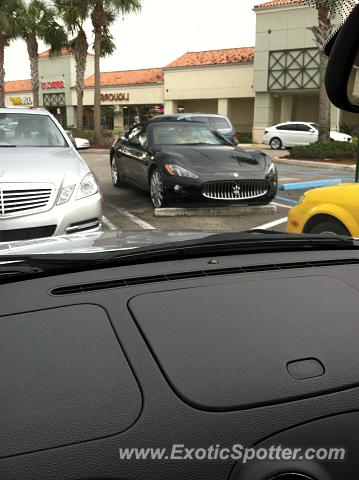 Maserati GranCabrio spotted in West Palm Beach, Florida