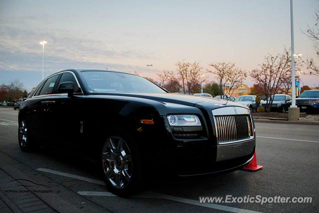 Rolls Royce Ghost spotted in Skokie, Illinois