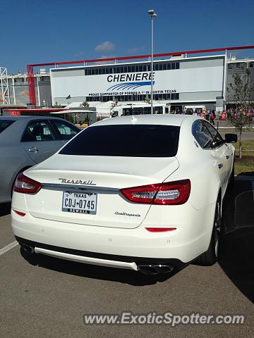 Maserati Quattroporte spotted in Austin, Texas