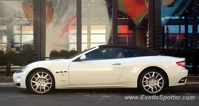 Maserati GranCabrio spotted in Columbus, Ohio