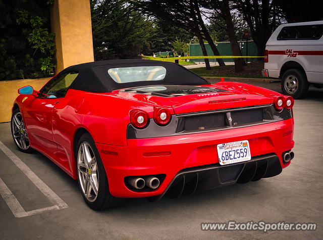 Ferrari F430 spotted in Pebble Beach, California