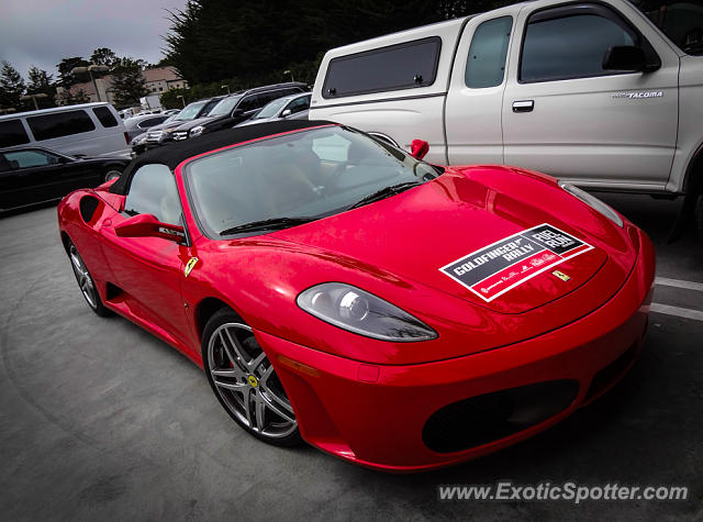 Ferrari F430 spotted in Pebble Beach, California