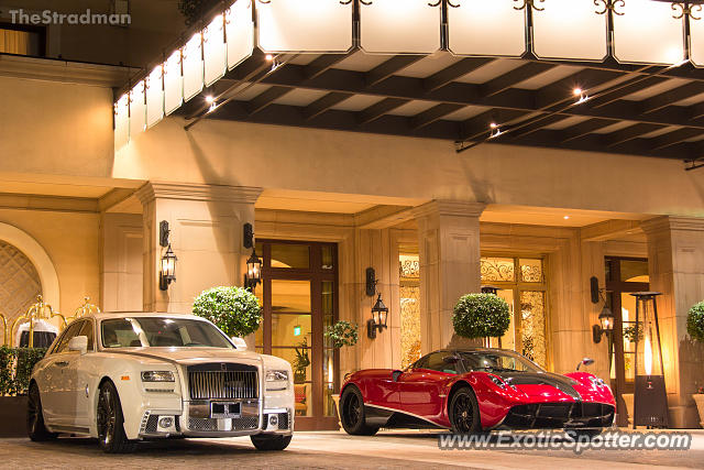 Pagani Huayra spotted in Beverly Hills, California