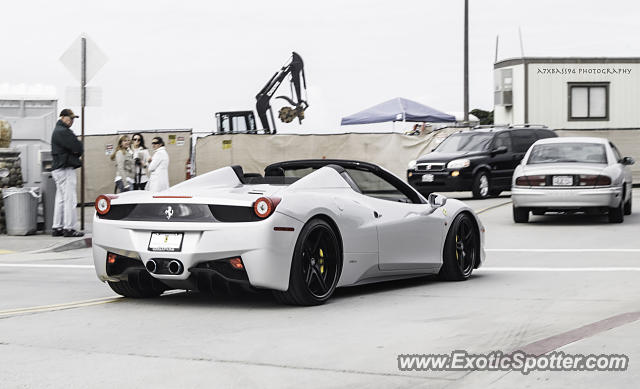Ferrari 458 Italia spotted in La Jolla, California