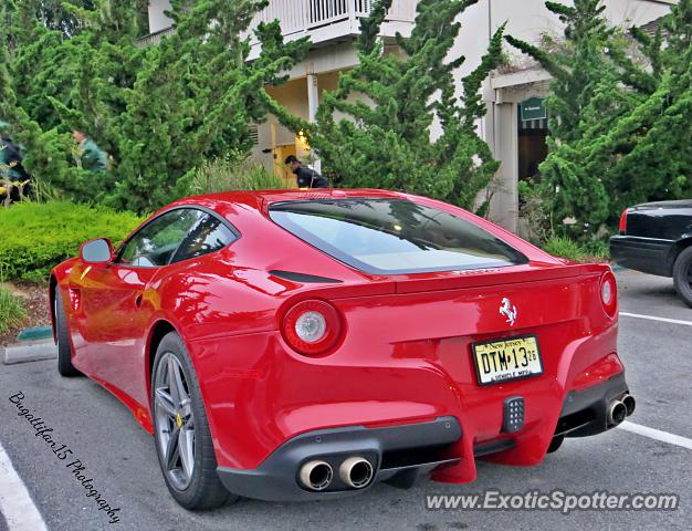 Ferrari F12 spotted in Pebble Beach, California
