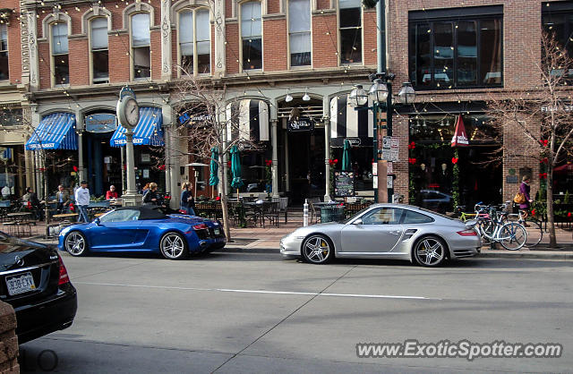 Audi R8 spotted in Denver, Colorado
