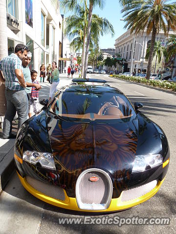 Bugatti Veyron spotted in Beverley Hills, California