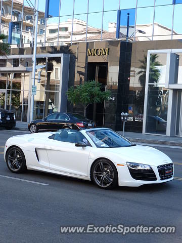 Audi R8 spotted in Beverley Hills, California