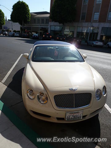 Bentley Continental spotted in Beverley Hills, California