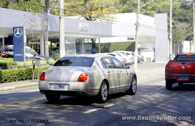 Bentley Continental spotted in São Paulo, Brazil