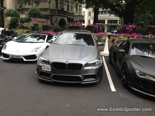 BMW M5 spotted in London, United Kingdom